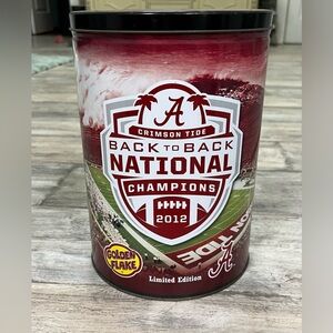 2012 Alabama Limited Edition Golden Flake Tin